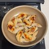 鶏手羽先の塩ガーリック焼きの工程3