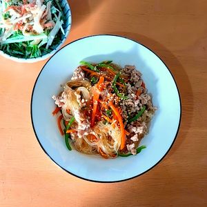 かおちゃんの作ってみた!投稿(【麻婆春雨】レンジ6分で町中華！味しみしみでちゅるんと旨い!)