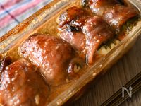 豆腐の大葉チーズ肉巻き