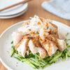 【鶏むね肉がしっとり】ぷるぷる水晶鶏の濃厚ごまだれの工程4