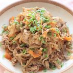 旨みたっぷり！豚肉・ごぼう・糸こんにゃくのきんぴら