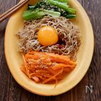 ごま油香る♪お蕎麦の3色ナムル【冷凍そば】