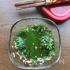 材料はかって漬けるだけ♡簡単♡激うま♡韓国風辛うま青じそ♡
