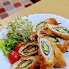 まゆのの作ってみた!投稿(【オクラの梅しそ肉巻きフライ】サクねば、パクパク止まらない♪)