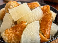 白だしで絶品《大根とちくわ♡柚子胡椒煮》