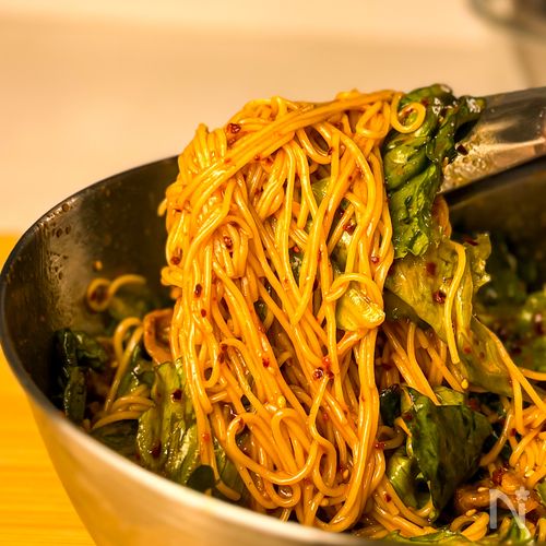 【混ぜるだけ】旨辛やみつきビビンそうめん