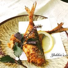 小アジの唐揚げ♡お魚レッスン始めましょ🎵