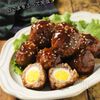 お弁当に♪甘辛だれのうずらの卵入り肉団子の工程6