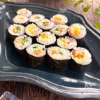 細巻き2種♪大人のわさびカッパ納豆巻き＆たくあんカニカマ巻き