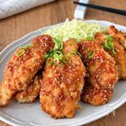 鶏むねのごま味噌カツ【じゅわっと染みる甘辛だれ】