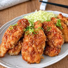 鶏むねのごま味噌カツ【じゅわっと染みる甘辛だれ】