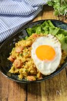 ソースが味の決め手!カレーチャーハン