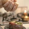 生の春菊を存分に味わう‼︎『春菊ロール』の工程4