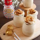レンジで簡単！とろーりなめらか黒蜜きな粉ムース