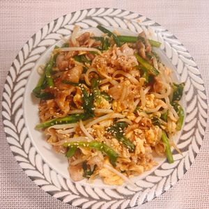 睦月の作ってみた!投稿(【豚もやしニラたま】10分で完成!パパっと美味しく栄養満点♪)