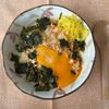 ゆるグル子の作ってみた!投稿(混ぜてチンするだけ「ビビンバ風卵かけご飯」)