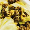 YOKO.TNKの作ってみた!投稿(ご飯が止まらない♩キャベたまそぼろ)
