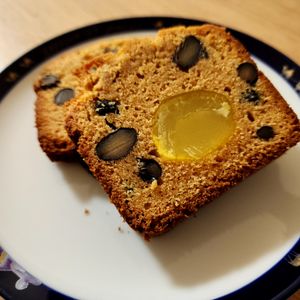 ぱんだの作ってみた!投稿(黒豆ときな粉のパウンドケーキ)