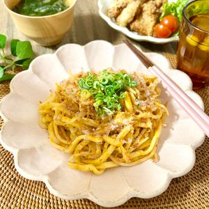 のりのり🐾🎀🤍の作ってみた!投稿(ちょっ早激旨＊肉なしでも大満足♡コク旨キムチ焼きうどん)