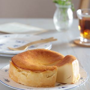 土台なしでもおいしいベイクドチーズケーキ（グルテンフリー）