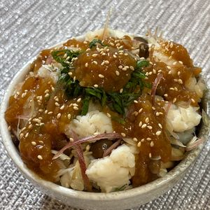 楽ラク手抜キッチン🐶🐾の作ってみた!投稿(生のハモが手に入ったら「さっぱり鱧と梅干しの釜飯」)