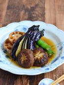 秋野菜の揚げ浸し【作りおき】