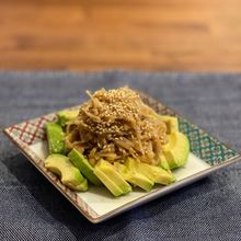 【冷やして美味しい】なめたけアボカド