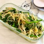 簡単♡ほうれん草ともやしのカレーナムル【10分作りおき】