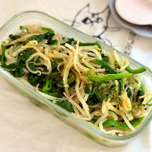 簡単♡ほうれん草ともやしのカレーナムル【10分作りおき】