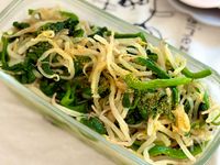 簡単♡ほうれん草ともやしのカレーナムル【10分作りおき】