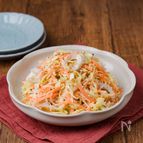 割烹白だしで簡単！【和風コールスローサラダ】