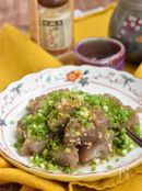 こんにゃくのネギ塩炒め