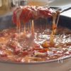 【サバとまチーズ】トマトをつぶすだけでソースが完成🍅の工程5