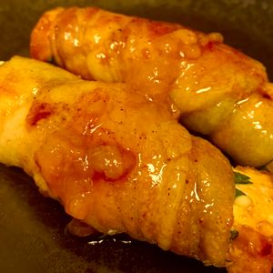 smkcの作ってみた!投稿(とろ～りチーズがたまらない♪厚揚げ大葉肉巻き)