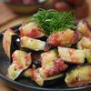 生茄子の梅和え