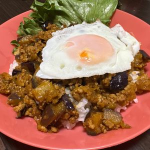 の作ってみた!投稿(なす入り【タコライス】15分で完成♪子どもが喜ぶなす料理)