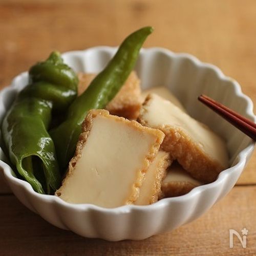 簡単ささっと副菜♪厚揚げの麺つゆ煮