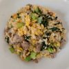 れみーの作ってみた!投稿(栄養満点！味も満点！小松菜チャーハン)