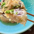 【むっちり食感♪】キャベツとベーコンの寒天お好み焼き風