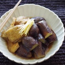 なすと油揚げのくったり煮