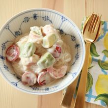 しらたきで！豆腐クリームパスタ