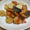 しょうこの作ってみた!投稿(【鮭と長芋の照りバタポン炒め】食材２つで♪味付けも簡単！)