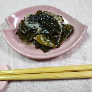 M＊Pの作ってみた!投稿(【新玉ねぎとわかめ】の中華風マリネ)