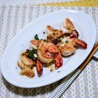 海老のガーリックチーズ焼き