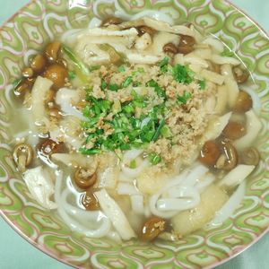 M＊Pの作ってみた!投稿(生姜たっぷり！きのこのあんかけうどん)
