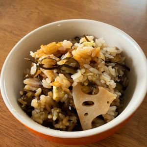 みわの作ってみた!投稿(さつまいもと舞茸《絶品♡塩昆布炊き込みご飯》)