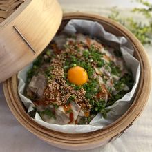 豚バラ肉とたっぷり野菜の重ね蒸し