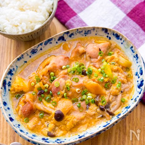 【鶏肉と白ネギの卵とじ】簡単美味しいメイン◎