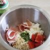 切干大根のバジルソース和えの工程2