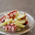 タウリンたっぷり！セロリとタコのマリネ『だし酢レシピ』
